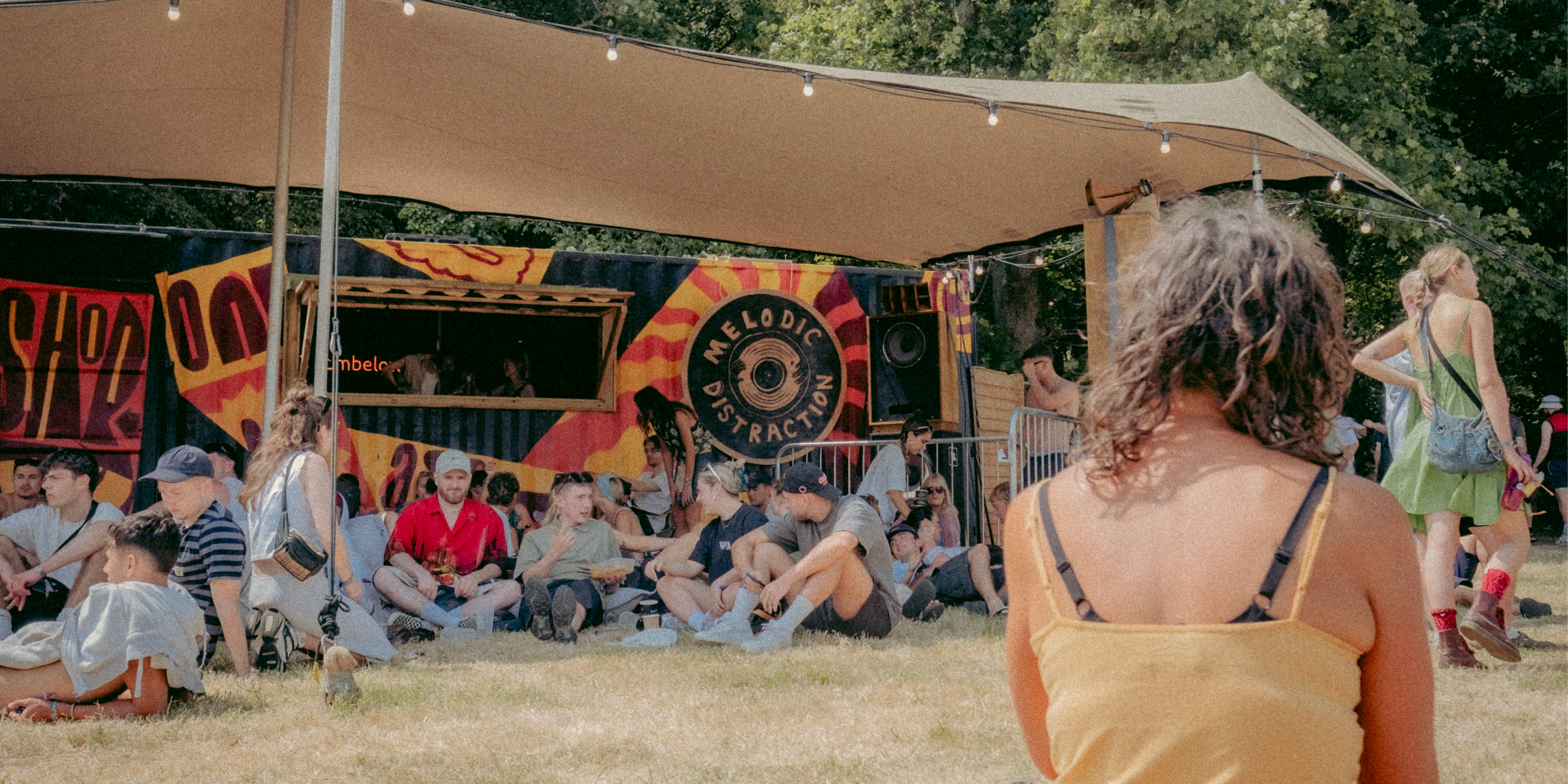 Audio-Technica x Melodic Distraction x NAM Sound System beim Gottwood Festival