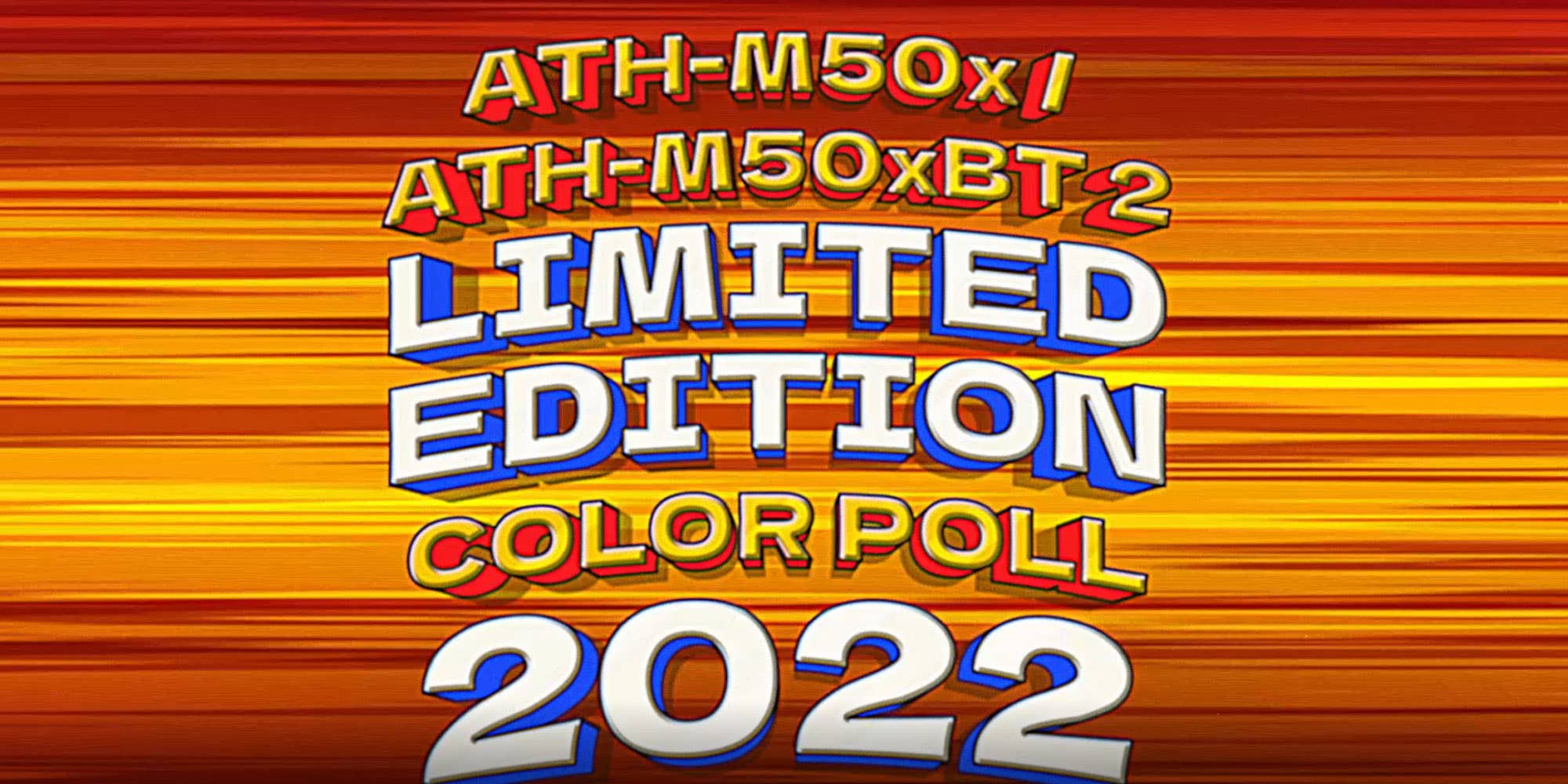 The Battle is On! 2023 Limited Edition M50x Colour Poll