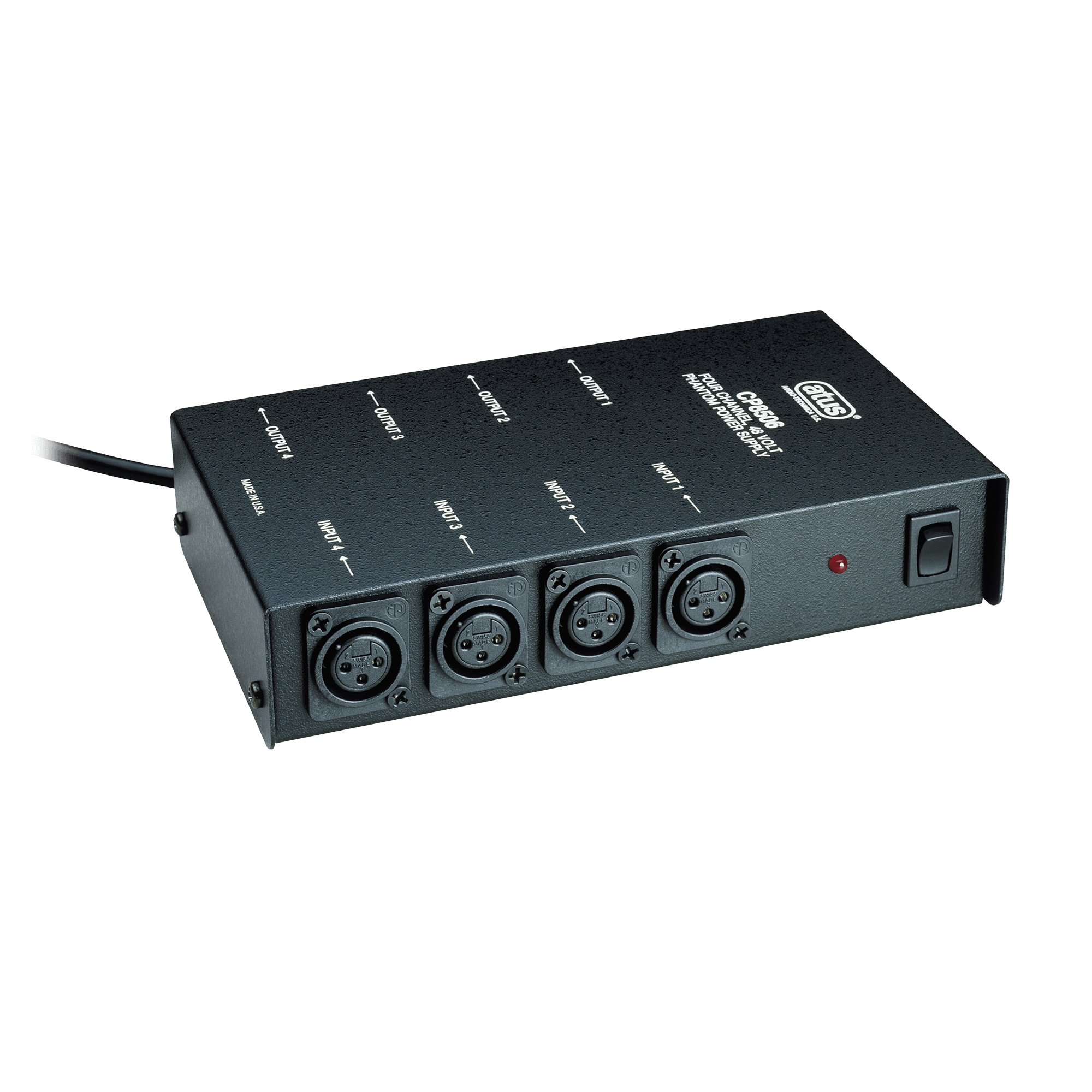 CP8506 Four-channel 48V Phantom Power Supply