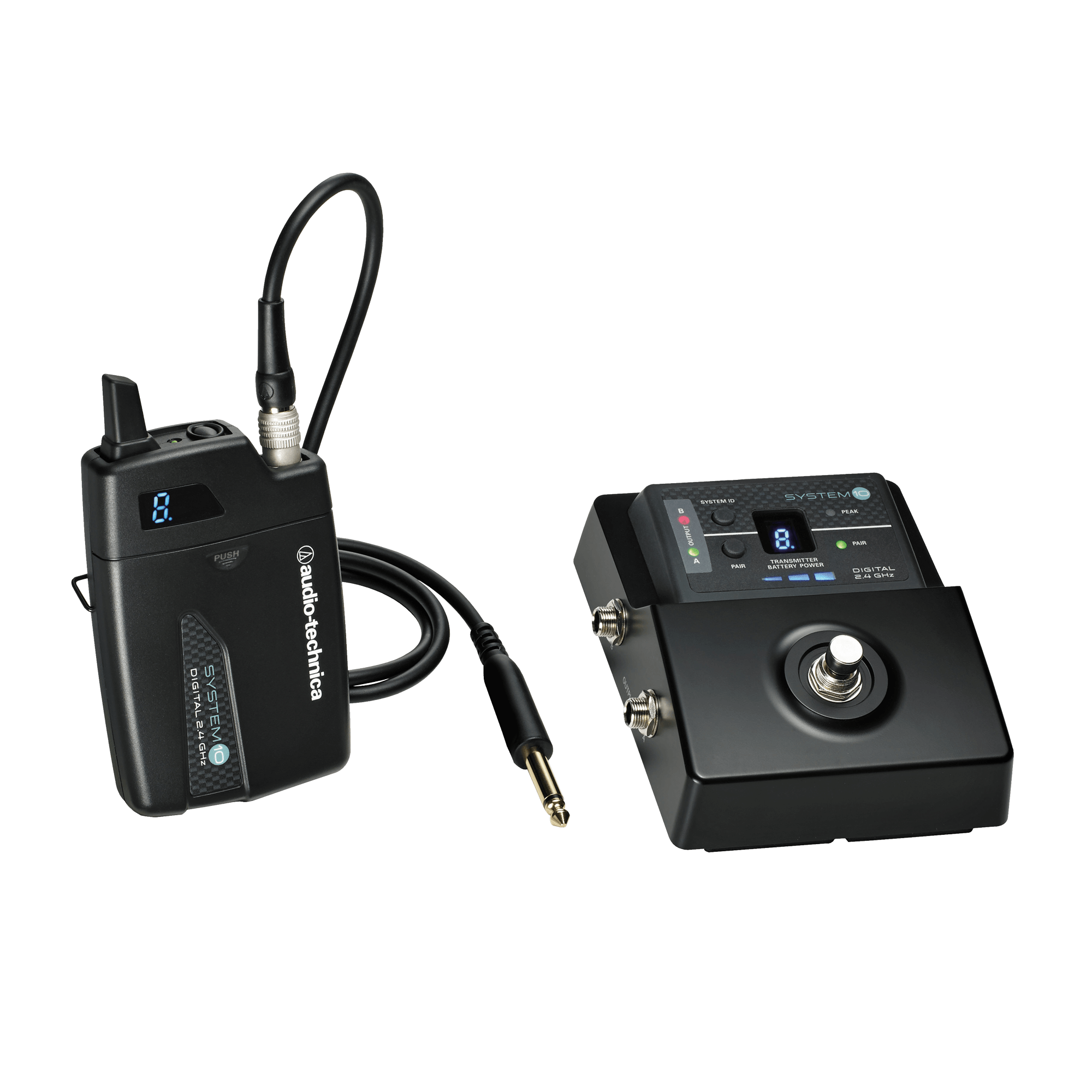 ATW-1501 - System 10 Stompbox - Guitar Wireless System | Audio-Technica