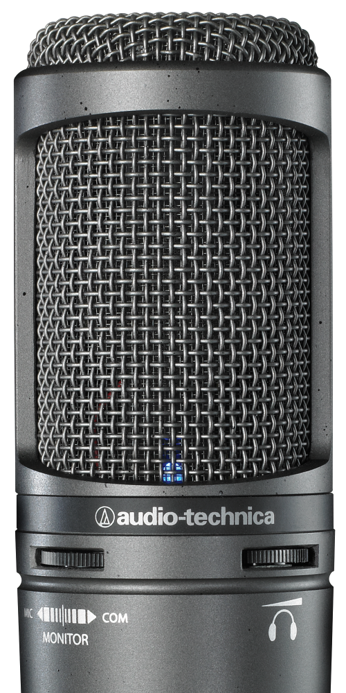 USB Cardioid Condenser Microphone | AT2020USB+ | Audio-Technica 