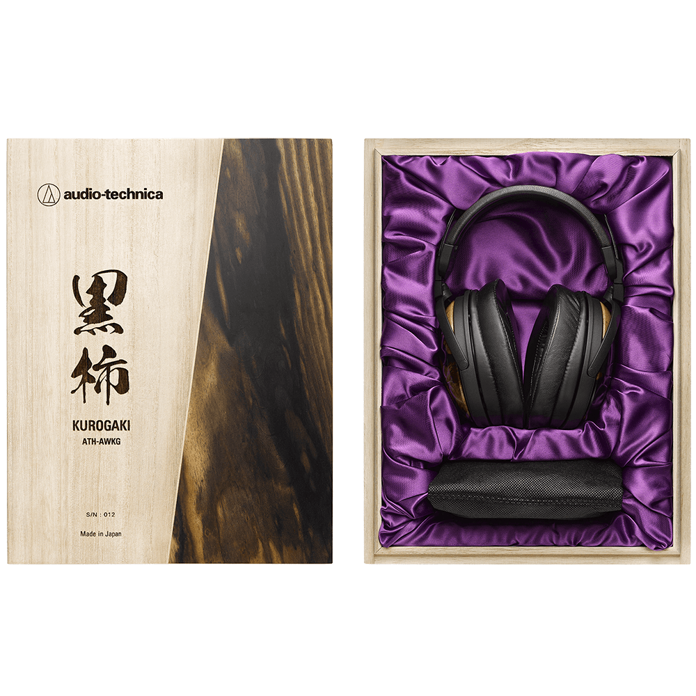 Audiophile Closed-back Dynamic Wooden Headphones | ATH-AWKG