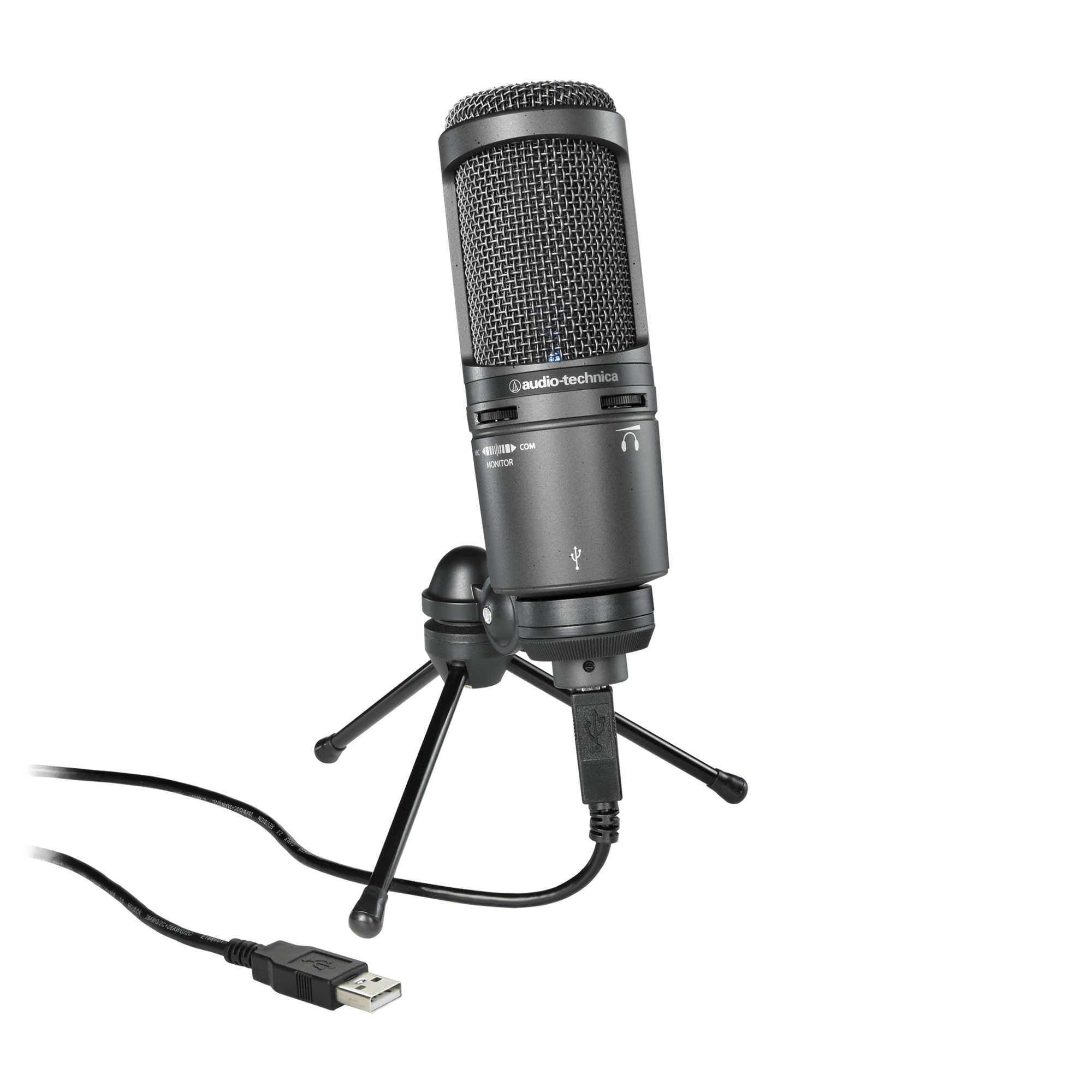 Audio-Tecnica AT2020USB+ - TECHKZAR - Best Microphone for Podcasting Under $200