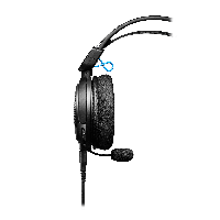 Audio-Technica ATH-GDL3 - Auriculares abiertos para juegos con micrófono, F&M Soluciones