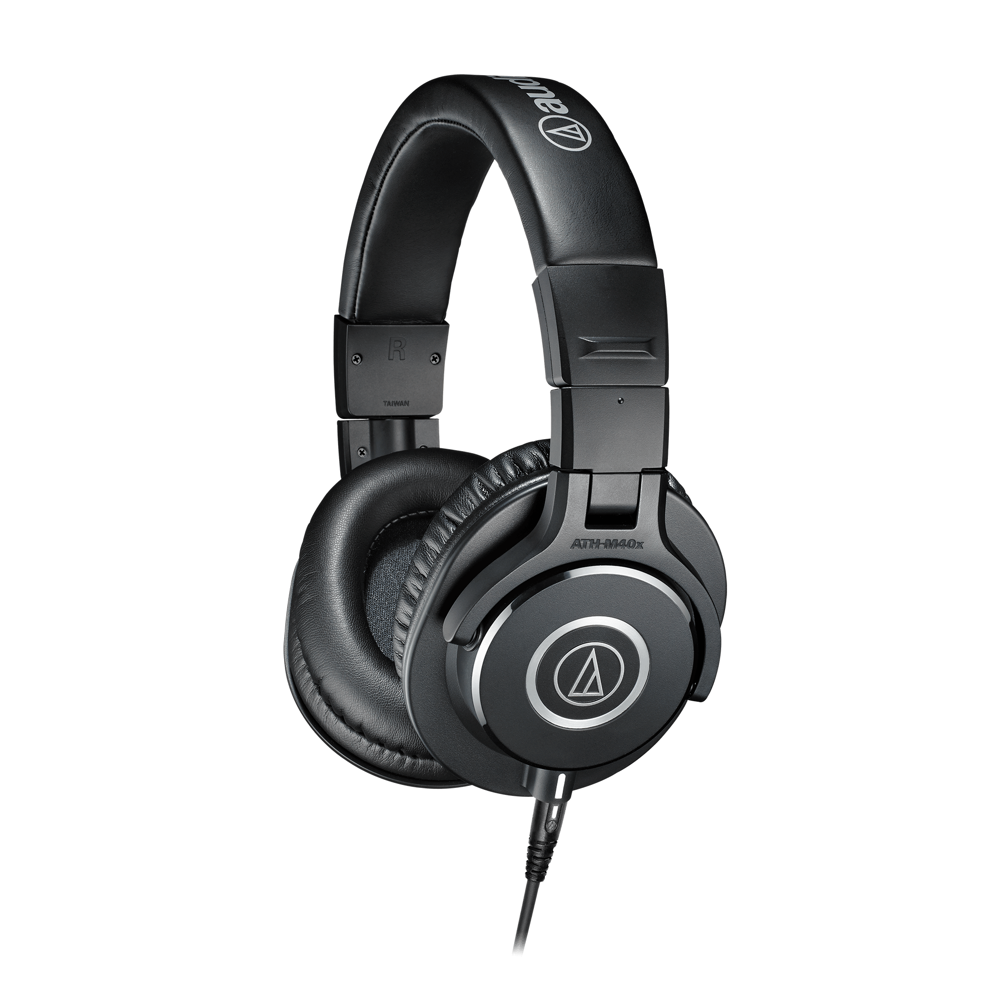 Audio-Technica ATH-M40X Casque Audio Professionnel avec câble détachable Noir & Stagg 3 m Câble Microphone XLR XLR de Haute Qualité Noir 