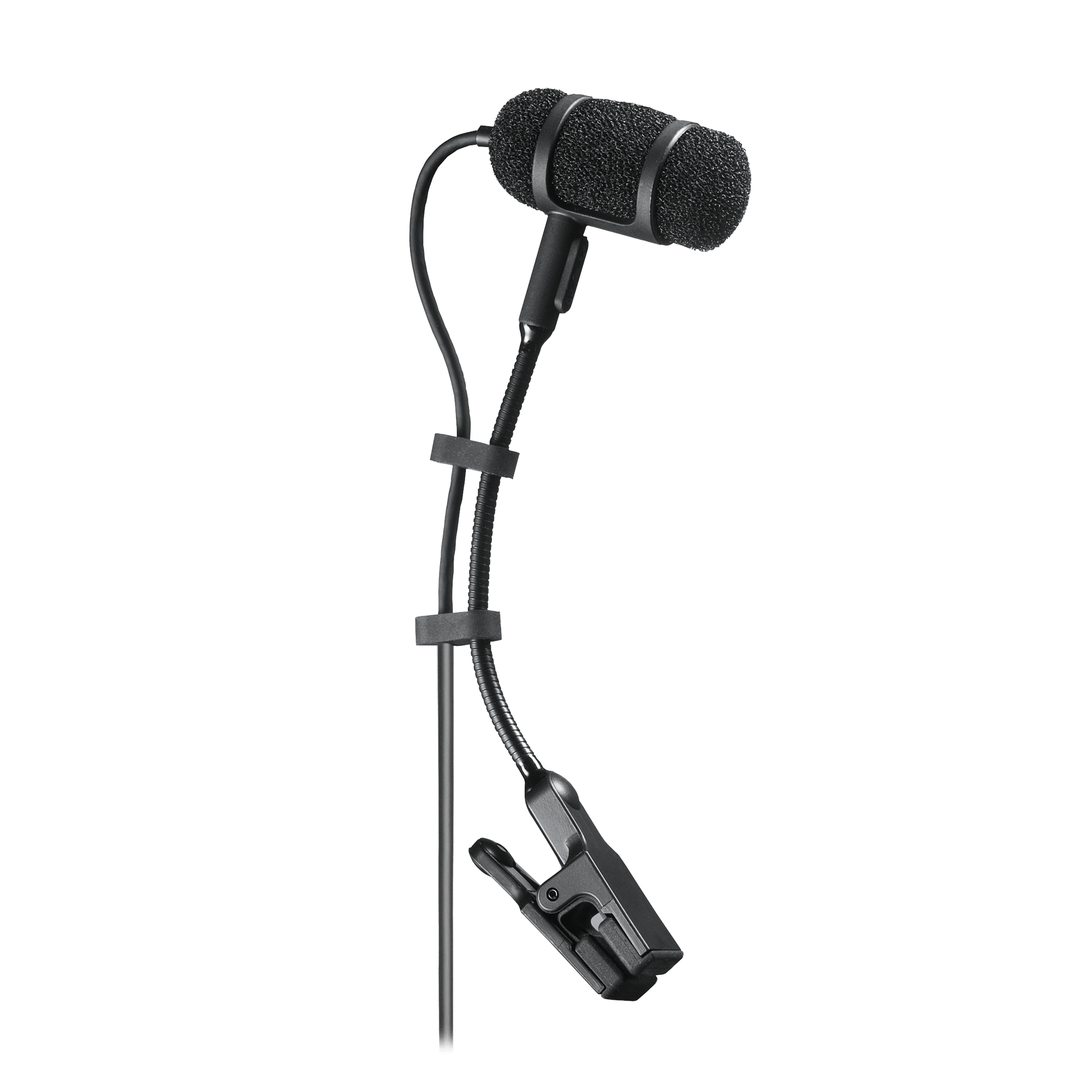 Microphone Cardioïde à Condensateur pour Instrument, avec Pince