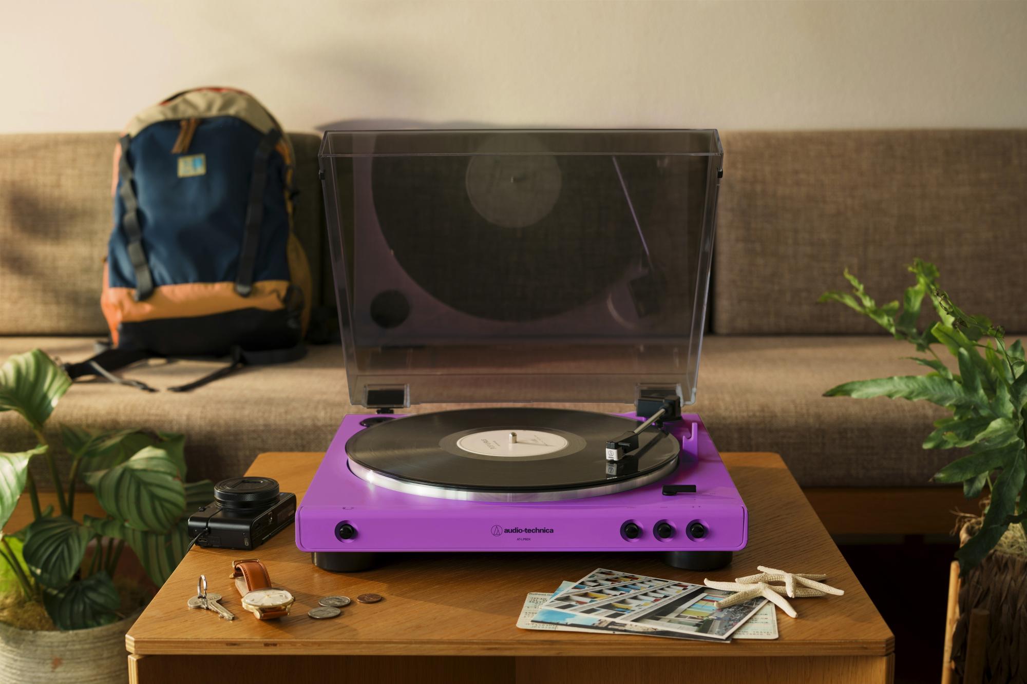 Audio-Technica Releases Exclusive Purple AT-LP60X Celebrating