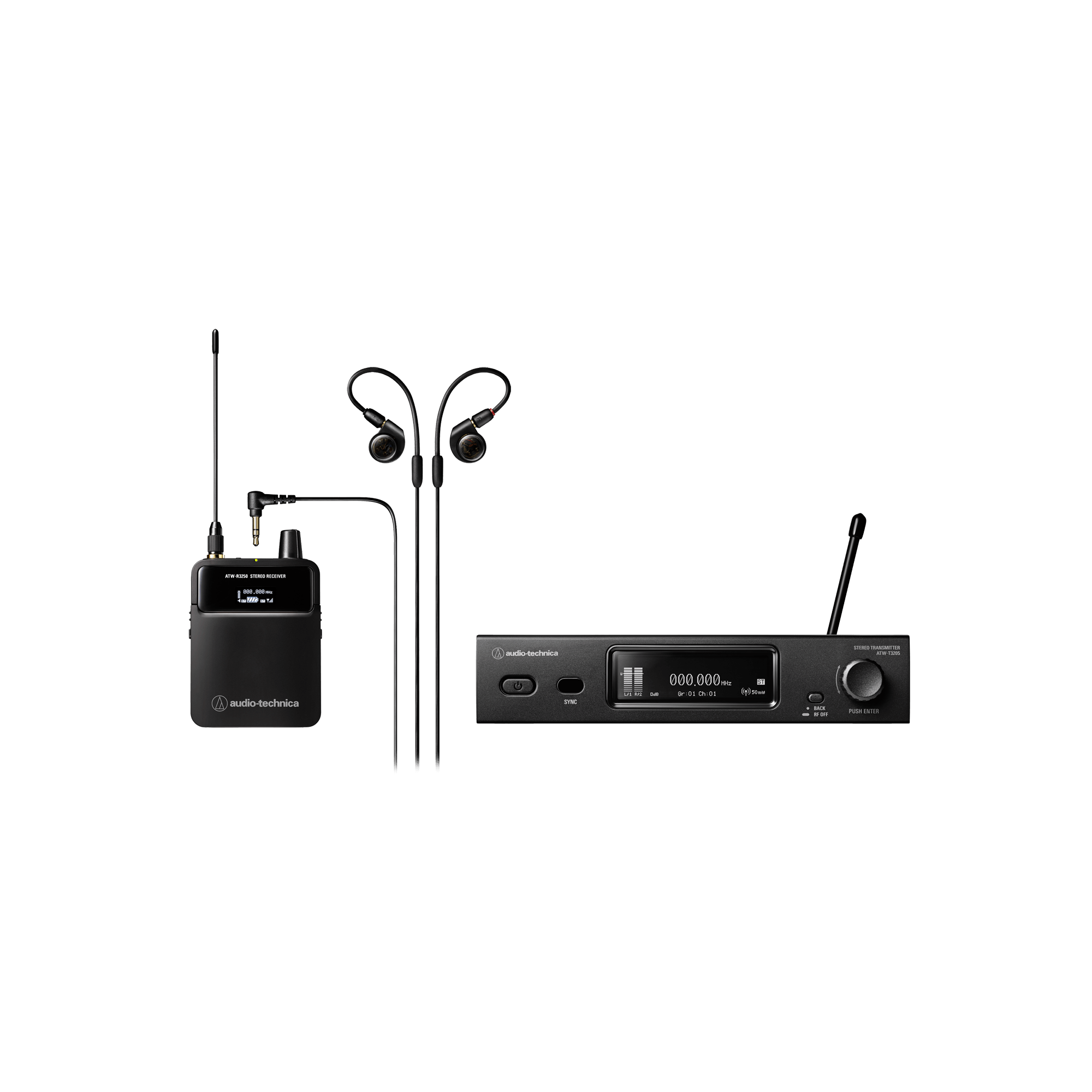 difference eyebrow religion Wireless In-Ear Monitor System | 3000 Series | Audio-Technica