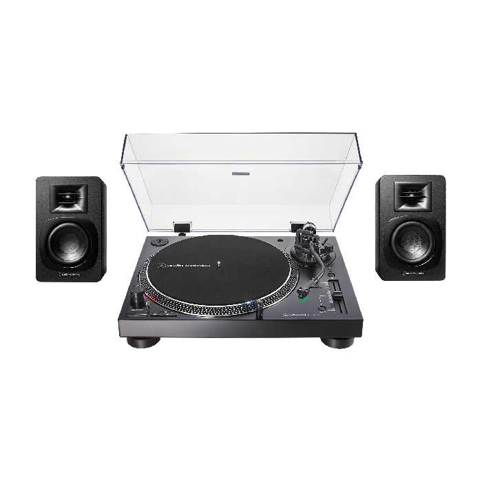 Wireless Turntable and Speaker Bundle | AT-LP120XBT-USB-BDL3X