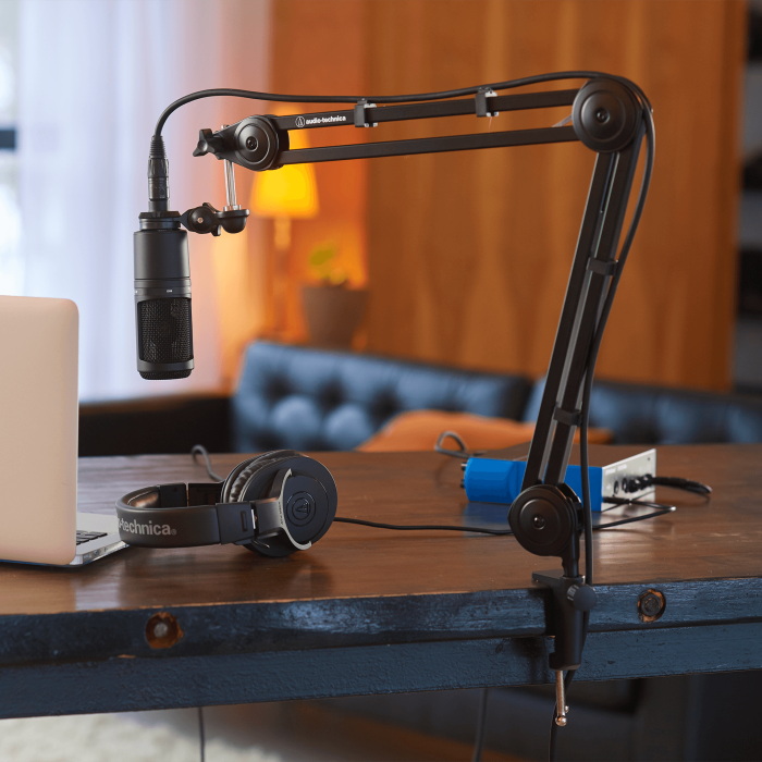 Adjustable Microphone Boom Arm | AT8700 | Audio-Technica | Audio