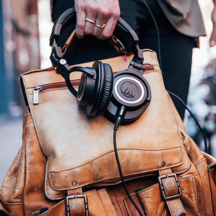 Professional monitor headphones| ATH-M50x |Audio-Technica | Audio