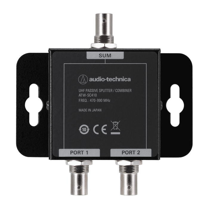UHF Passive Splitter/Combiner (Pair) | ATW-SC410 | Audio-Technica