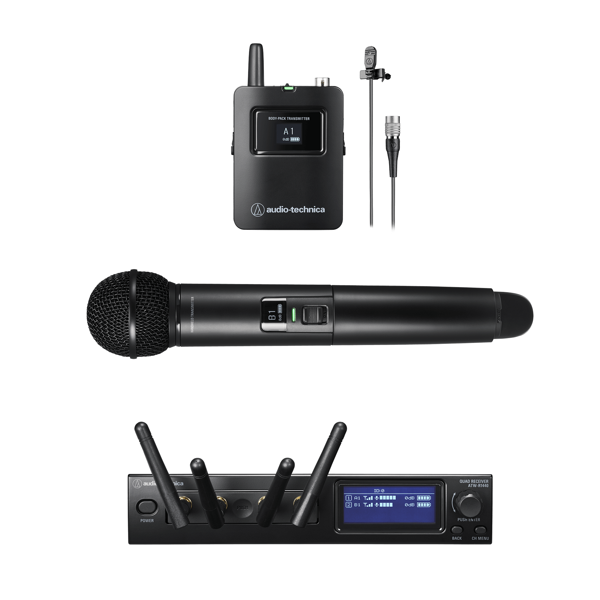 System 20 PRO Dual (Handheld and Lavalier Microphone) System | ATW