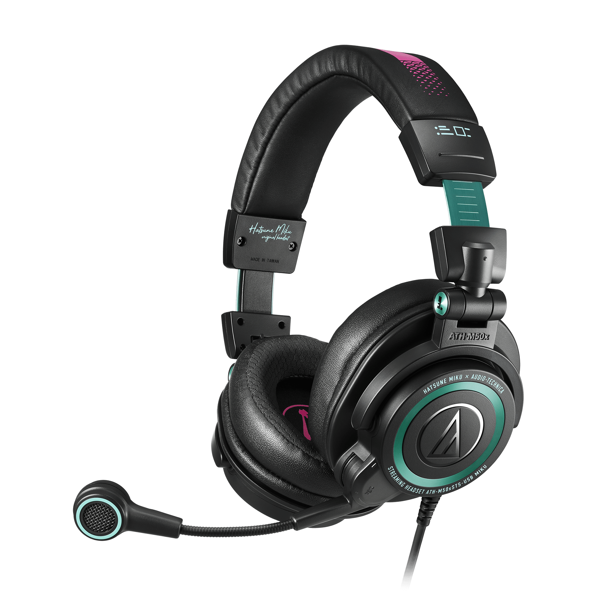 ヘッドホン audio-technica ATH-M50xSTS-USB USB MIKU StreamSet™ | ATH-M50xSTS-USBMIKU | Audio-Technica