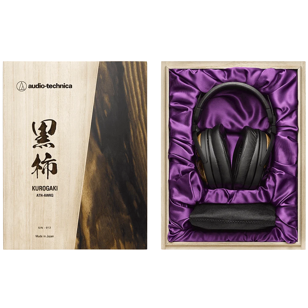 Audiophile Closed-back Dynamic Wooden Headphones | ATH-AWKG