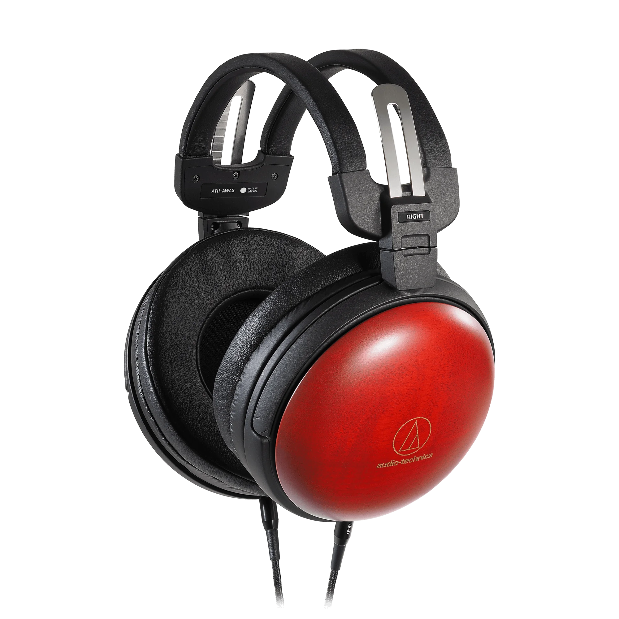 ATH-AWAS | Closed-back Dynamic Wooden Headphones | Audio-Technica