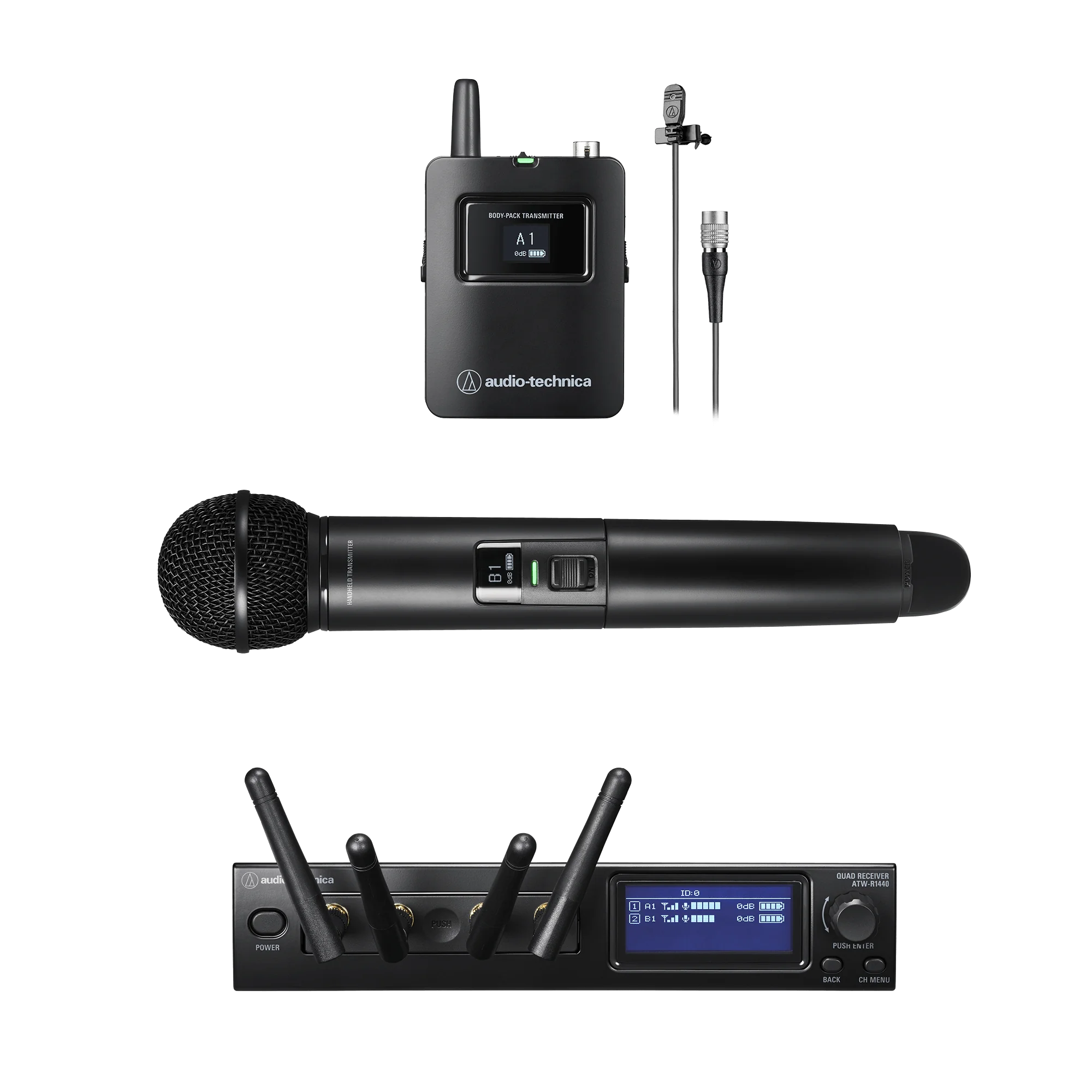 System 20 PRO Dual (Handheld and Lavalier Microphone) System | ATW