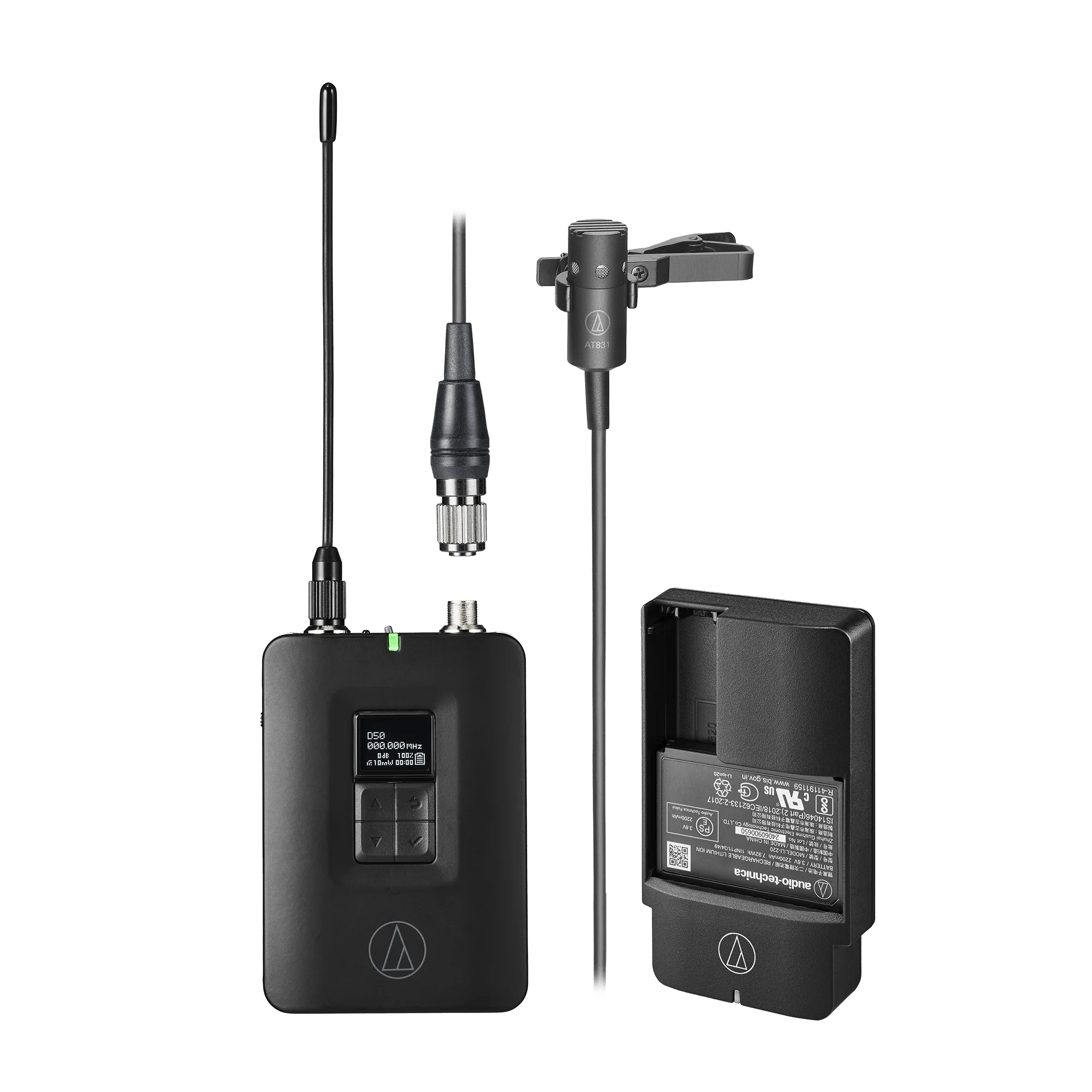 Body-Pack Transmitter (ATW-DT3201831DF2C) | D50 Body-Pack TXCL