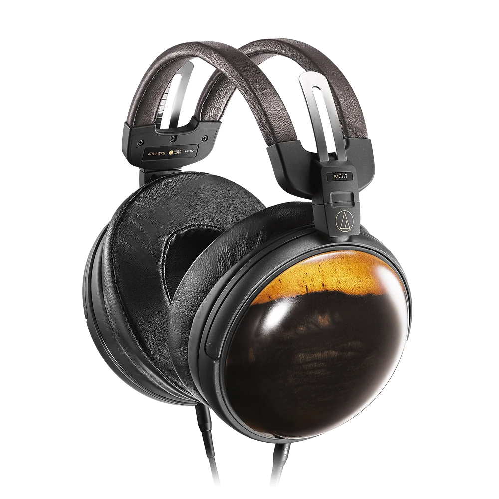 Audiophile Closed-back Dynamic Wooden Headphones | ATH-AWKG