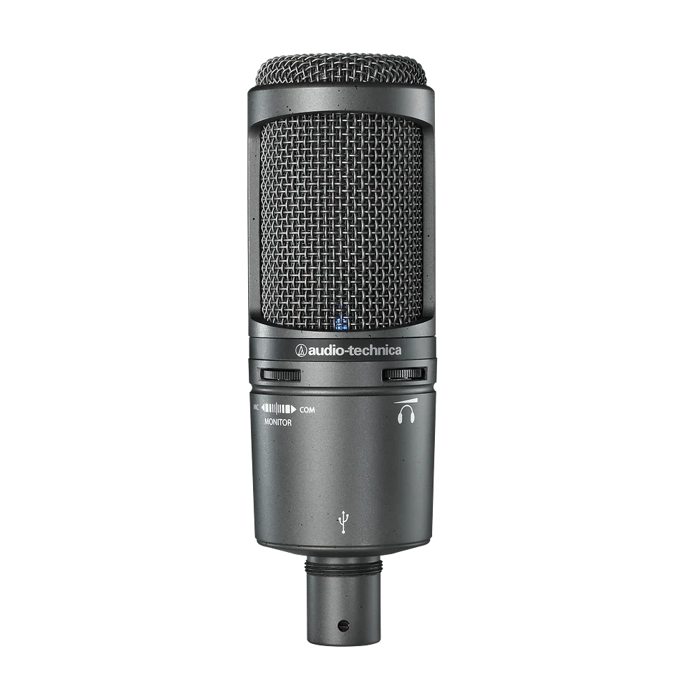 USB Cardioid Condenser Microphone | AT2020USB+ | Audio-Technica