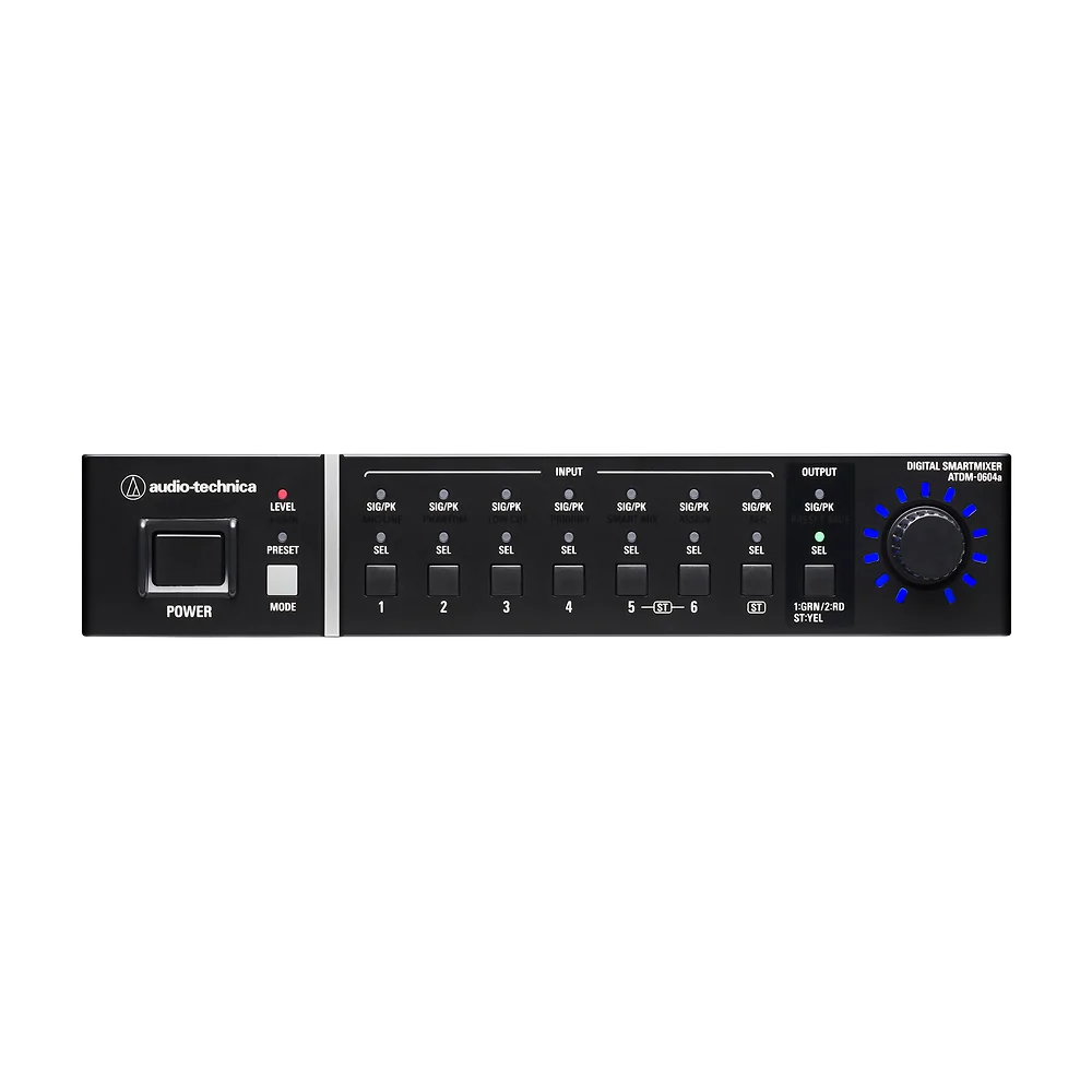 Digital SmartMixer® | ATDM-0604 | Audio-Technica | Audio-Technica