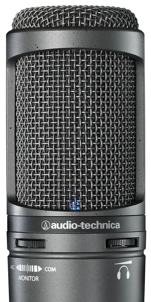 USB Cardioid Condenser Microphone | AT2020USB+ | Audio-Technica