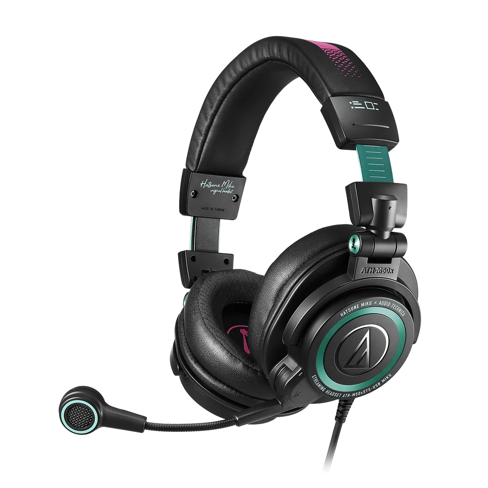 オーディオテクニカ ATH-M50xSTS-USB USB MIKU StreamSet™ | ATH-M50xSTS-USBMIKU | Audio-Technica