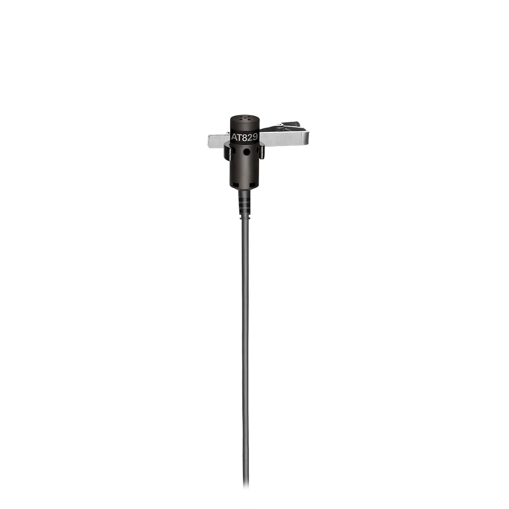 AT829cWCardioid Condenser Lavalier Microphone, for A-T Wireless