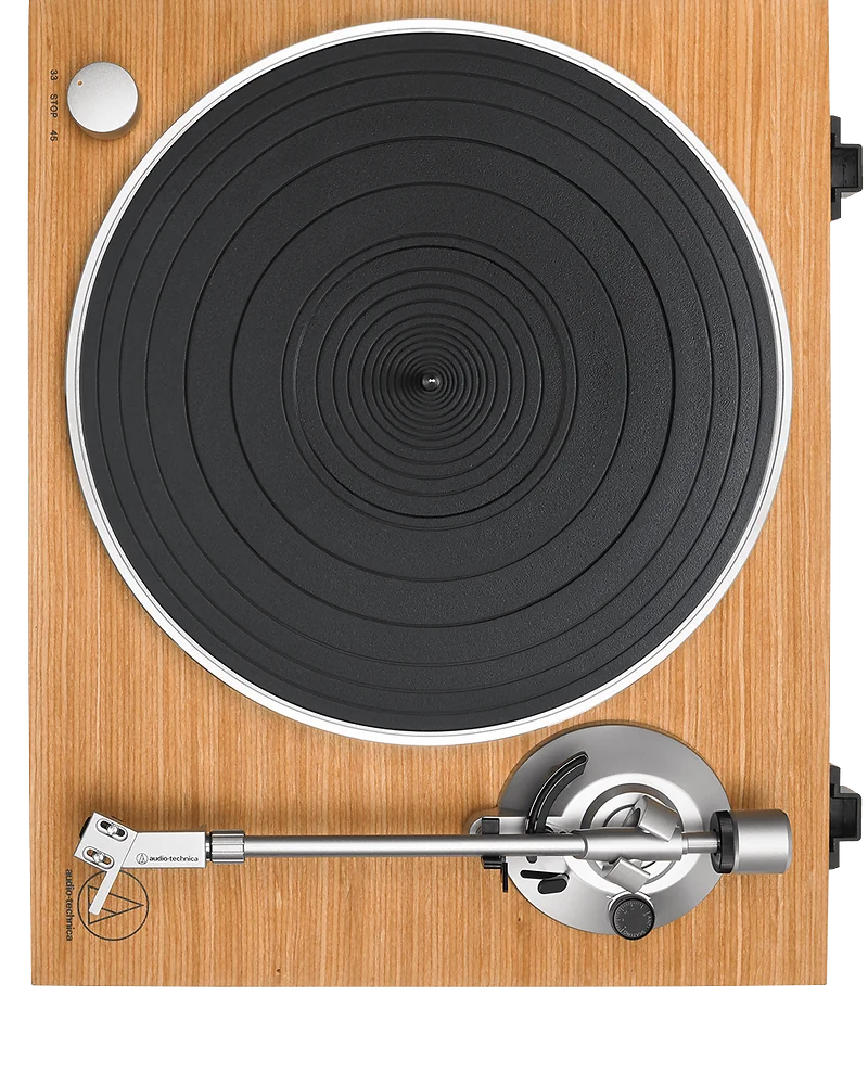 AT-LPW30TKManual Belt-Drive Wood Base Turntable | Audio-Technica