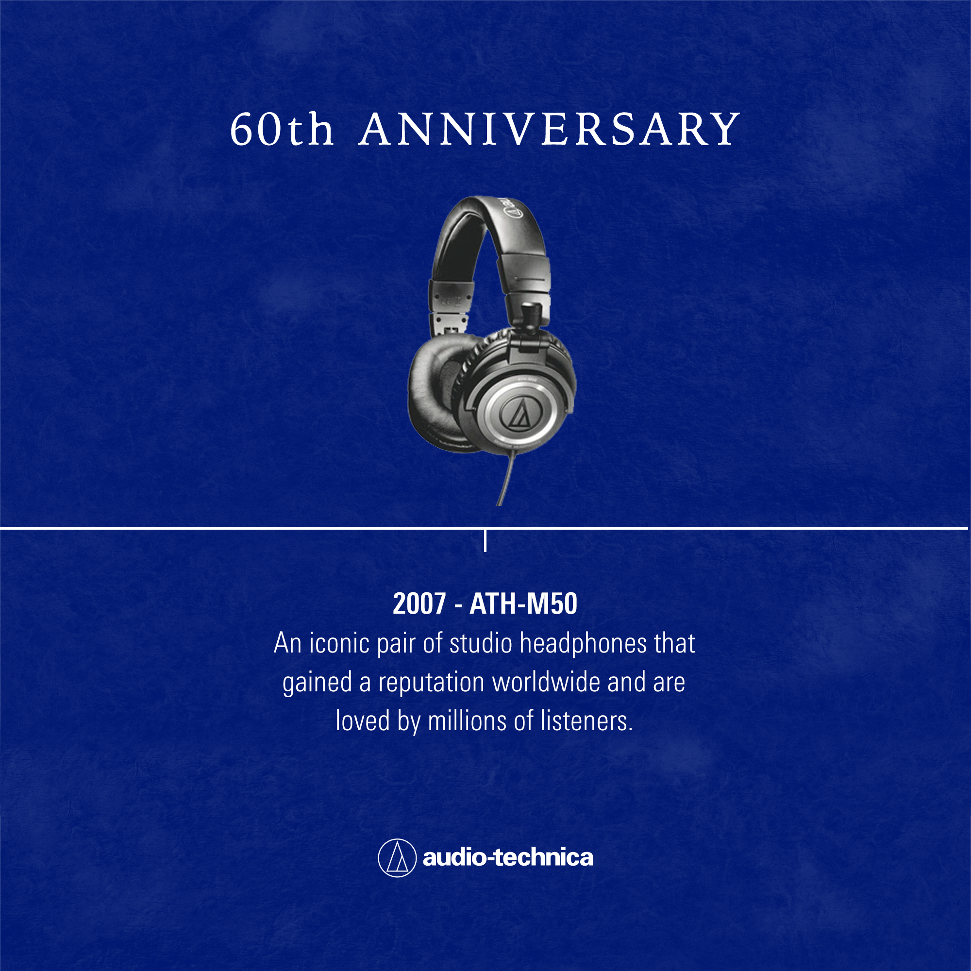 Audio Technica celebra su aniversario 60 con el flamante