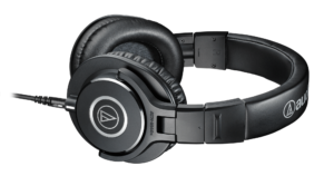 ATH-M40x Professional Studio Monitor Headphones white background product image