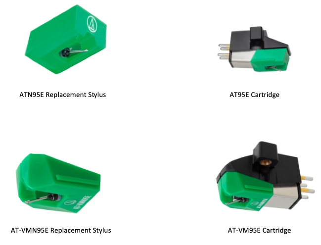 Audio Technica ATN95E Replacement Stylus for AT95E Cartridge 